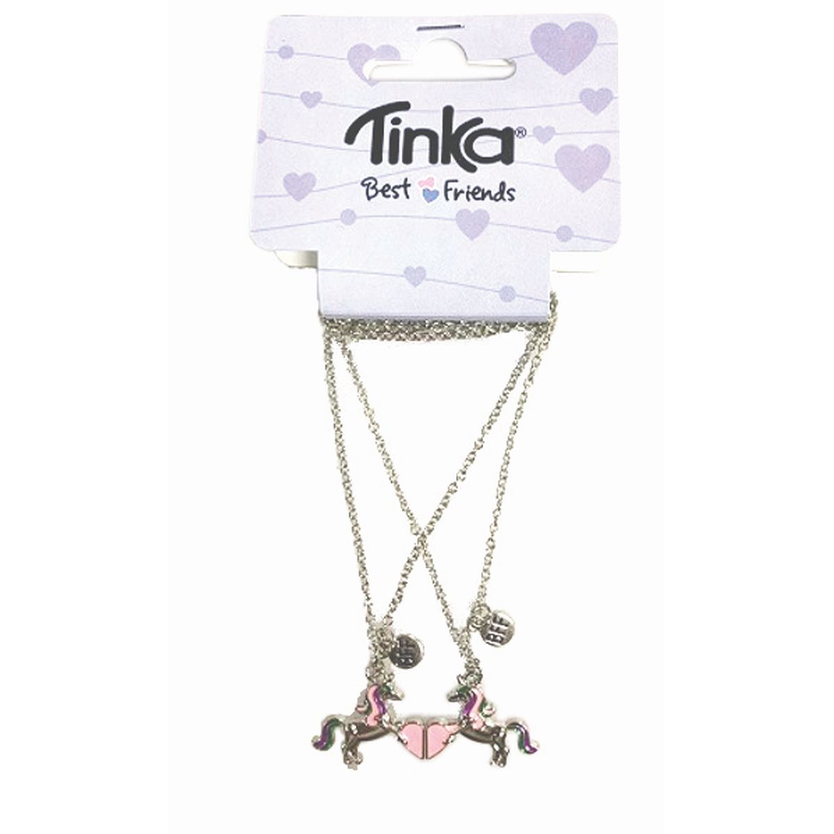 KJEDE 2STK ENHJØRNING TINKA BEST FRIENDS