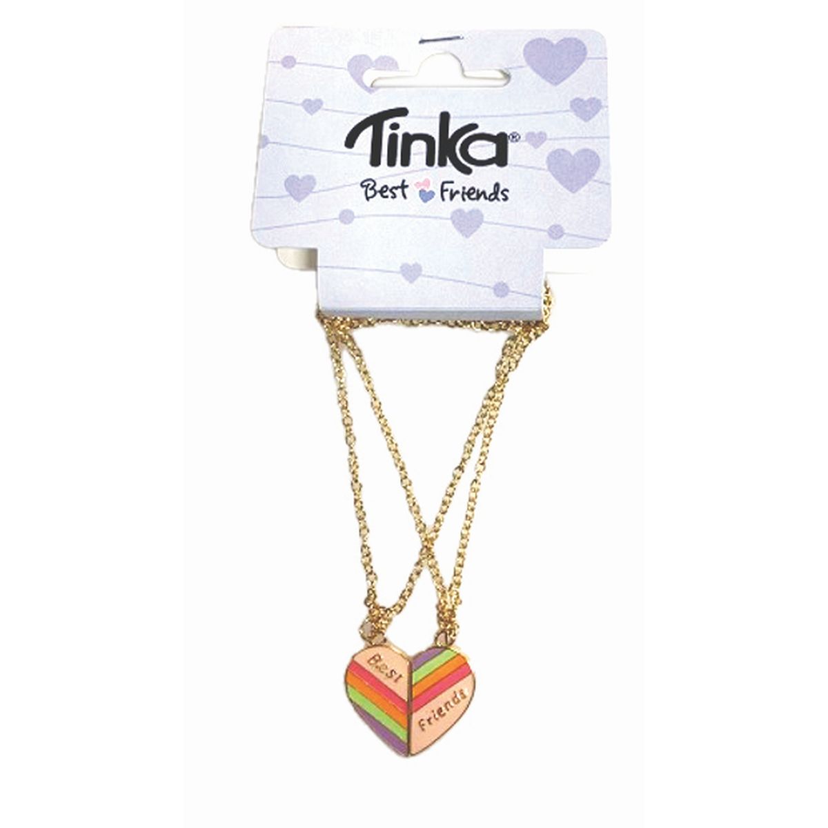 KJEDE 2STK HJERTE TINKA BEST FRIENDS KJEDE 2STK HJERTE TINKA BEST FRIENDS