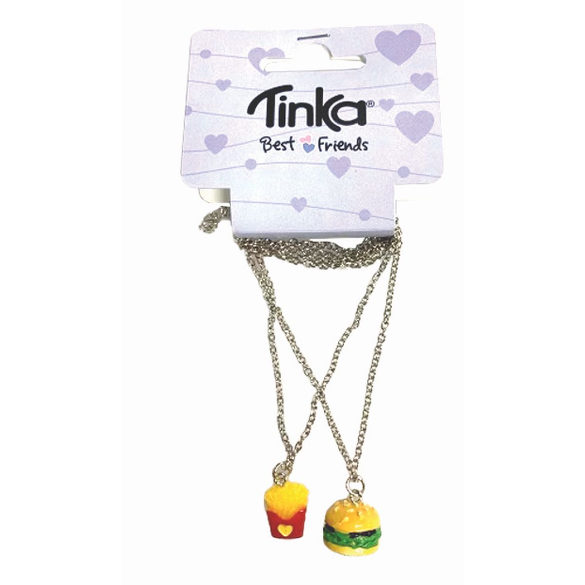 KJEDE 2STK HAMBURGER/POMMES FRITES TINKA BEST FRIENDS KJEDE 2STK HAMBURGER/POMMES FRITES TINKA BEST FRIENDS