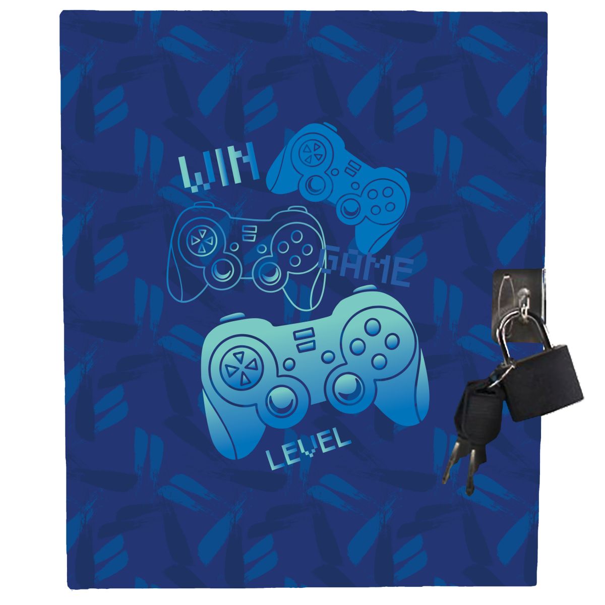 DAGBOK GAMING MED LÅS TINKA COOL SCOOL