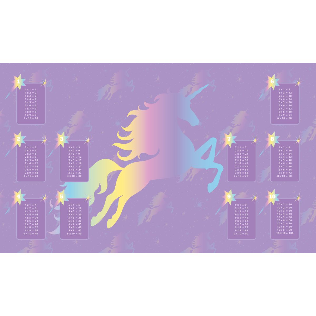 SKRIVEUNDERLAG UNICORN 59,8X36,5CM 