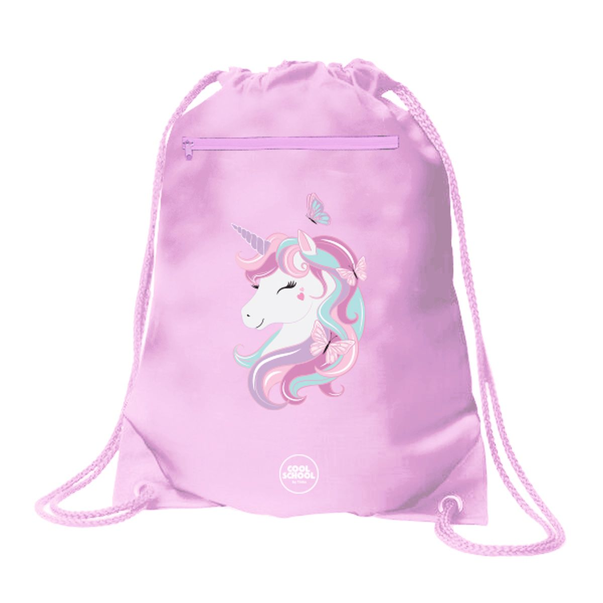 GYMBAG 34X45CM UNICORN ROSA TINKA COOL SCHOOL GYMBAG 34X45CM UNICORN ROSA TINKA COOL SCHOOL