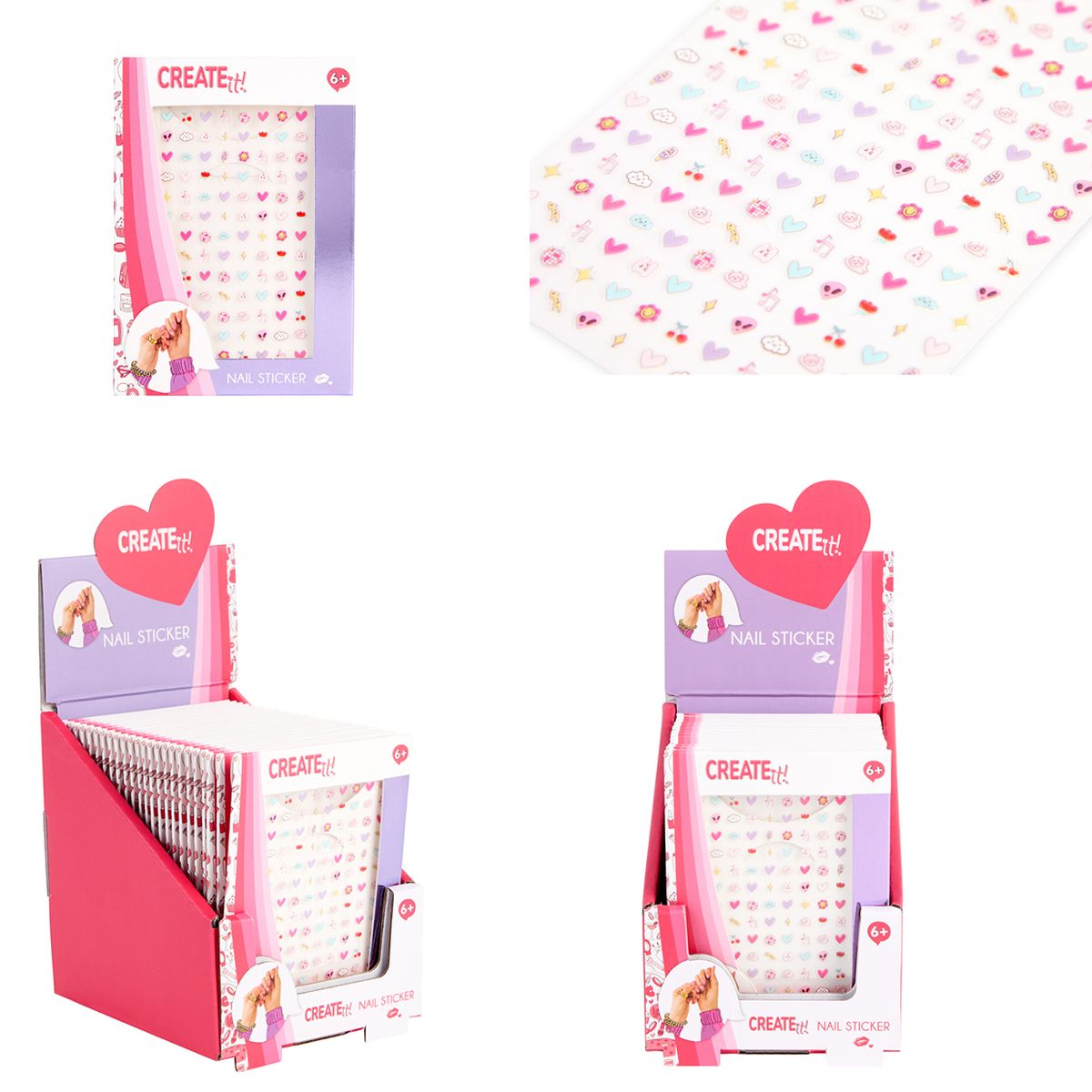 NAIL STICKERS CREATE IT!