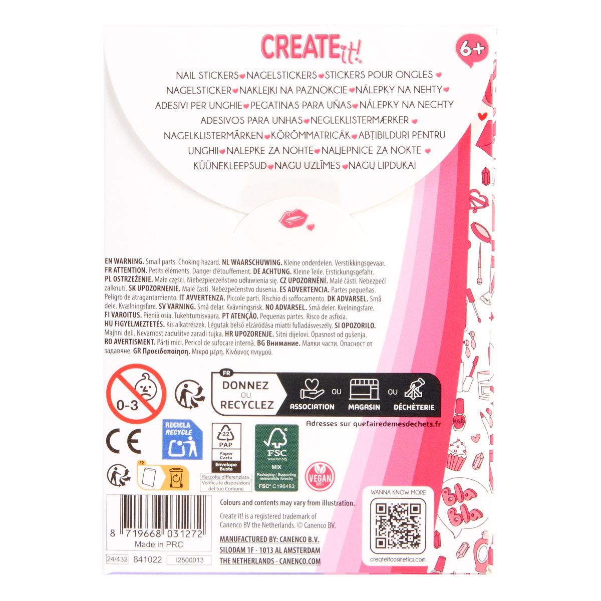 NAIL STICKERS CREATE IT!