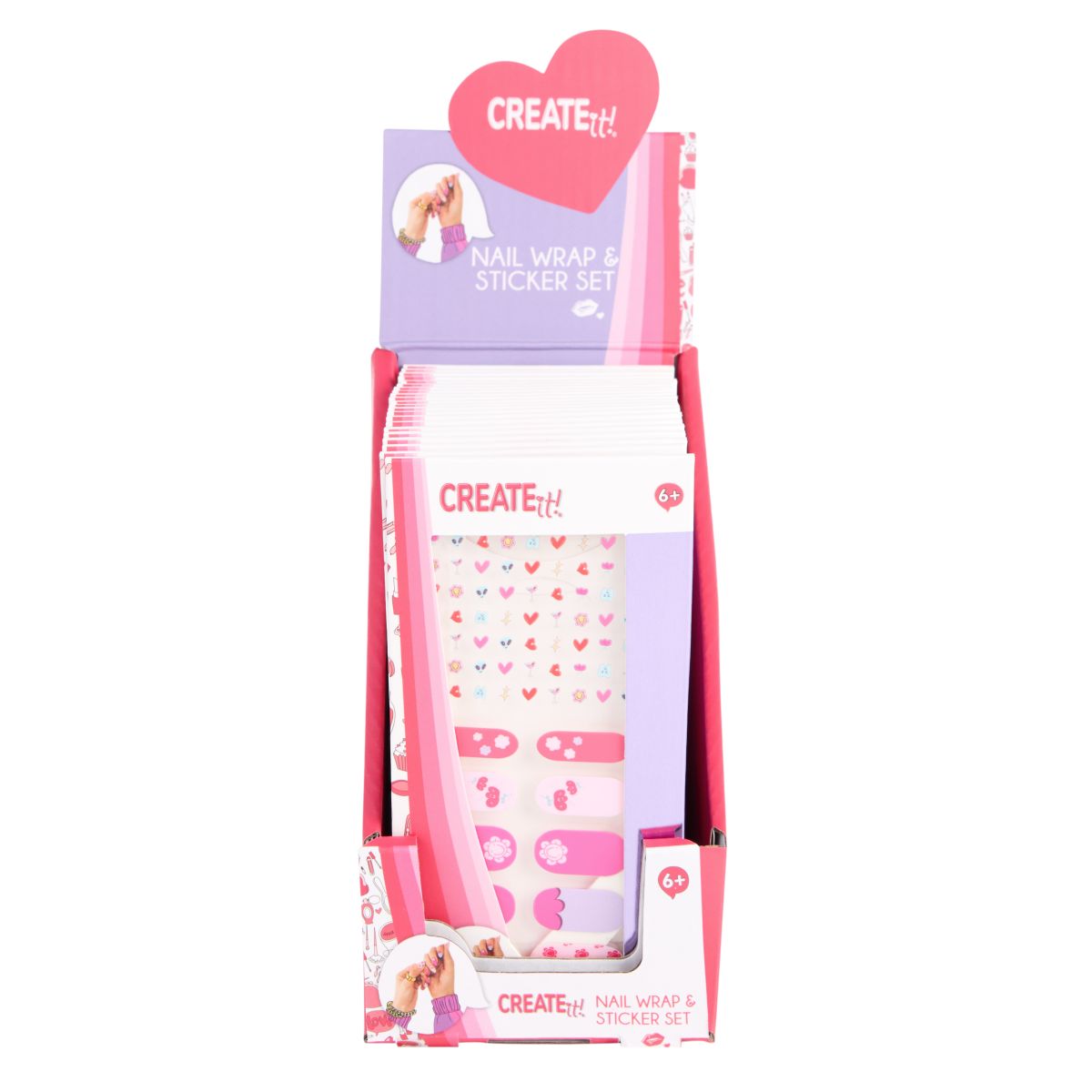 NAIL STICKERS/NAIL WRAP MED FIL  CREATE IT!