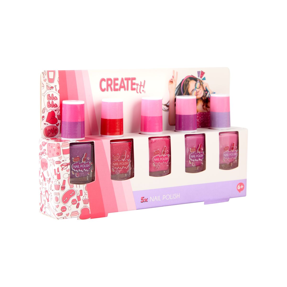 NAIL POLISH I 5-PACK DISPLAY CREATE IT!