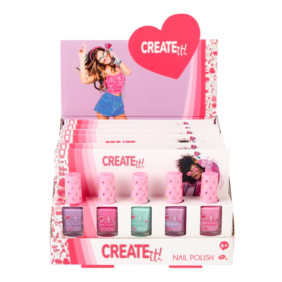 NAIL POLISH  I 5-PACK DISPLAY CREATE IT!