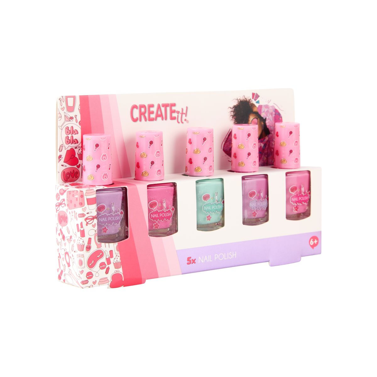 NAIL POLISH  I 5-PACK DISPLAY CREATE IT!
