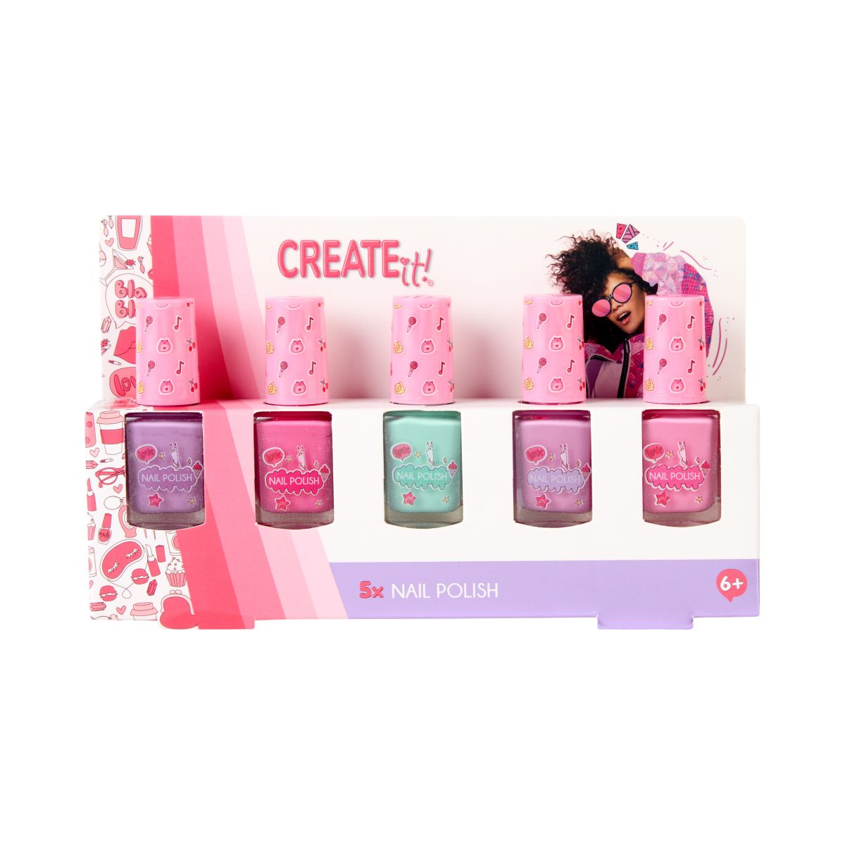 NAIL POLISH  I 5-PACK DISPLAY CREATE IT!