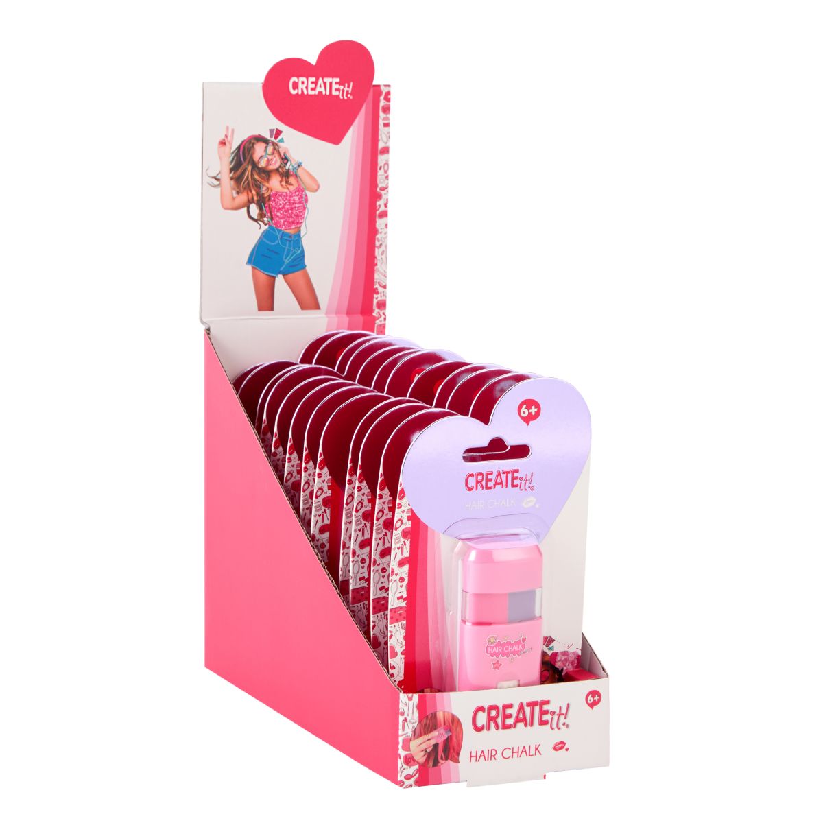 HAIR CHALK 2ASS DISPL CREATE IT!