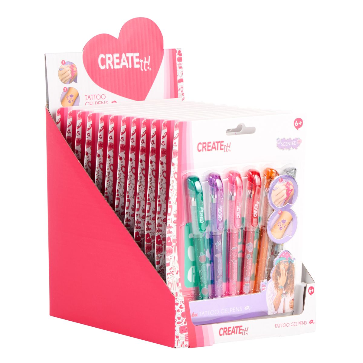 TATTOO PERFUME PEN 6X&2 STENCIL CREATE IT!