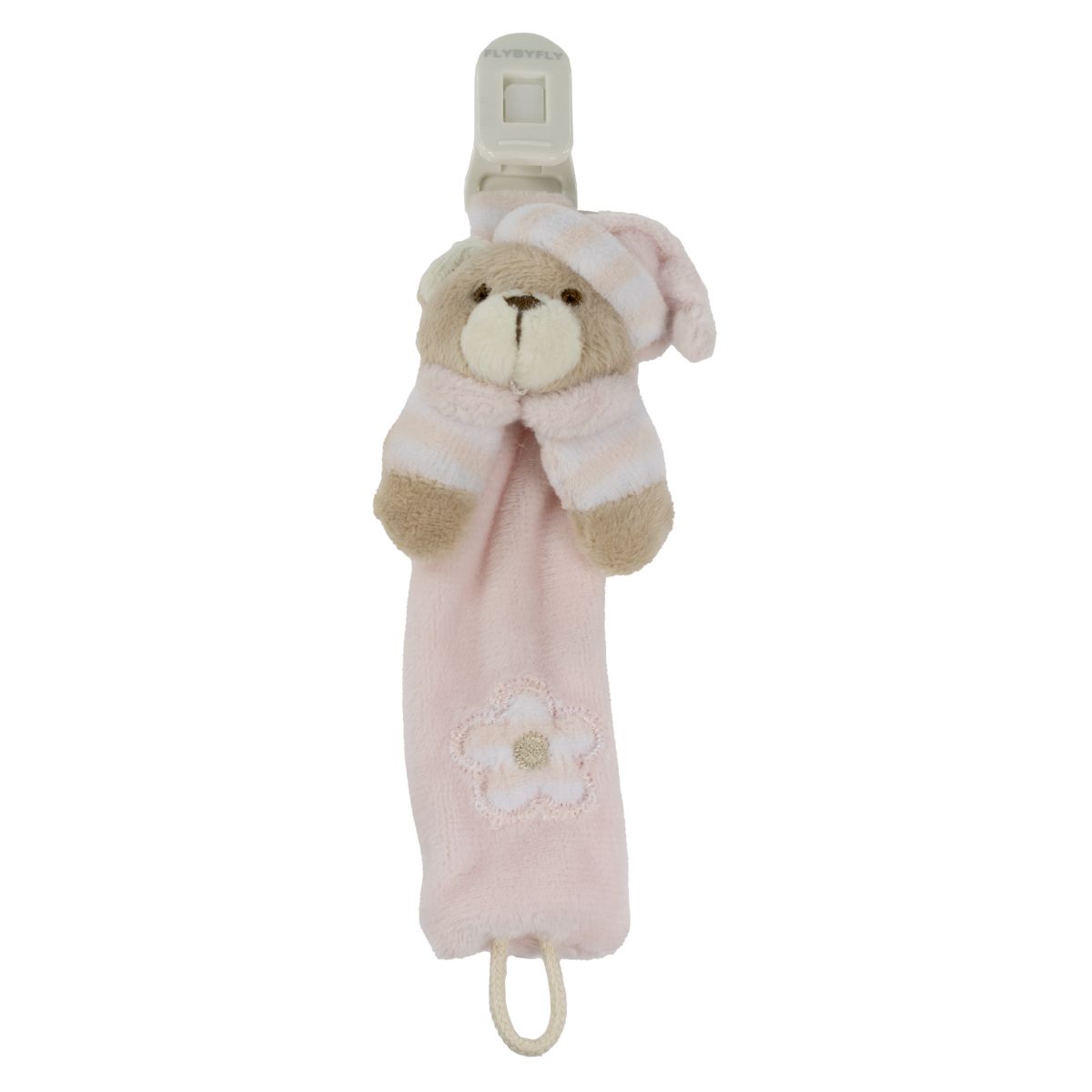 SMOKKEHOLDER BAMSE 18CM ROSA TINKA BABY