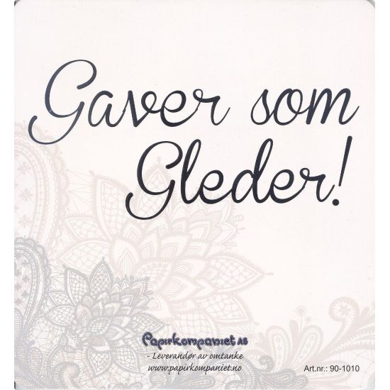 HEADER GAVER SOM GLEDER - 16 X 17 CM