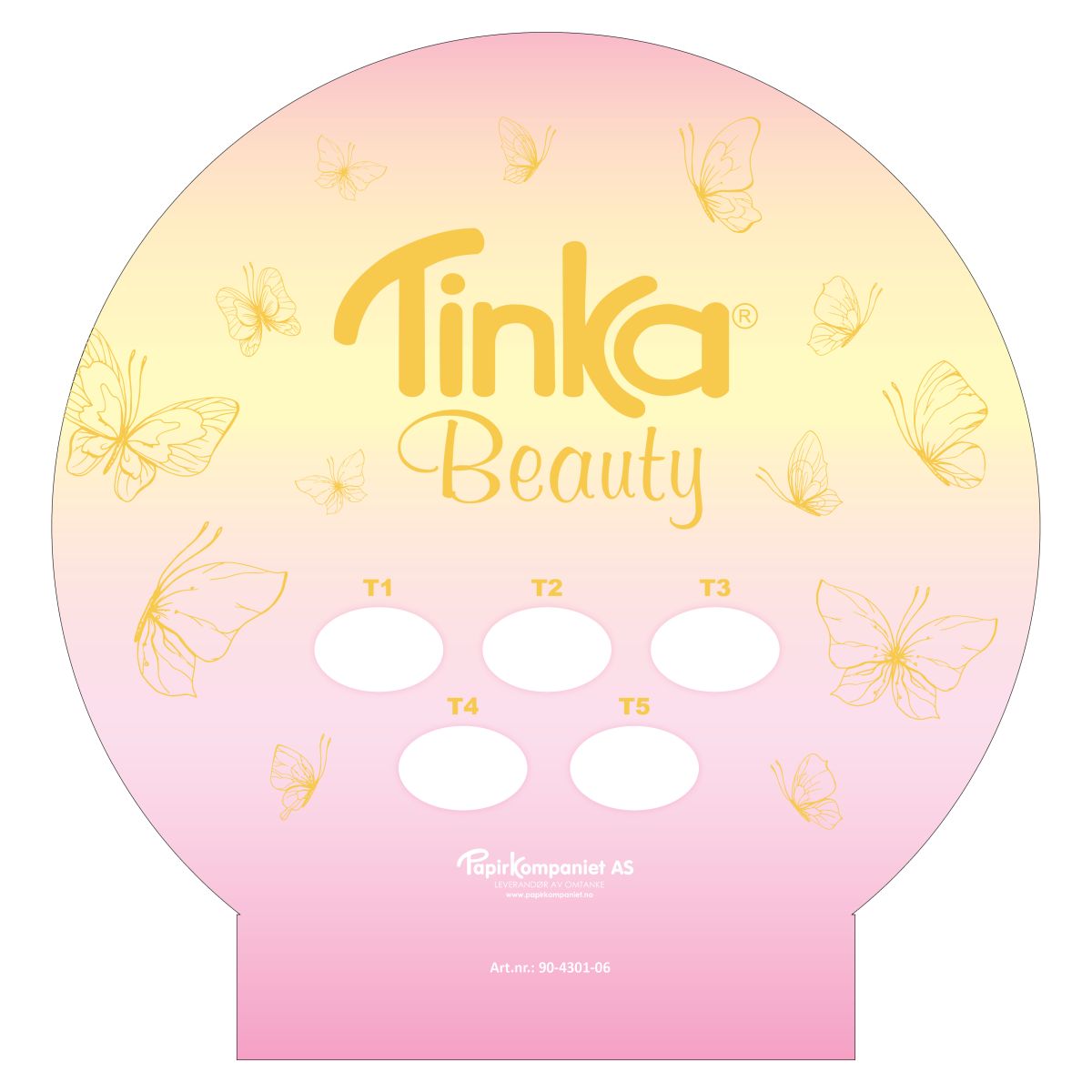 HEADER TINKA BEAUTY ROSA/GUL