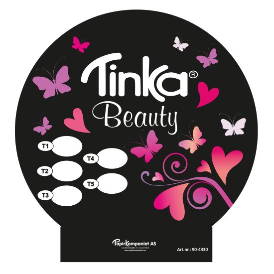 HEADER TINKA BEAUTY SVART M/PRISKODER HEADER TINKA BEAUTY SVART M/PRISKODER