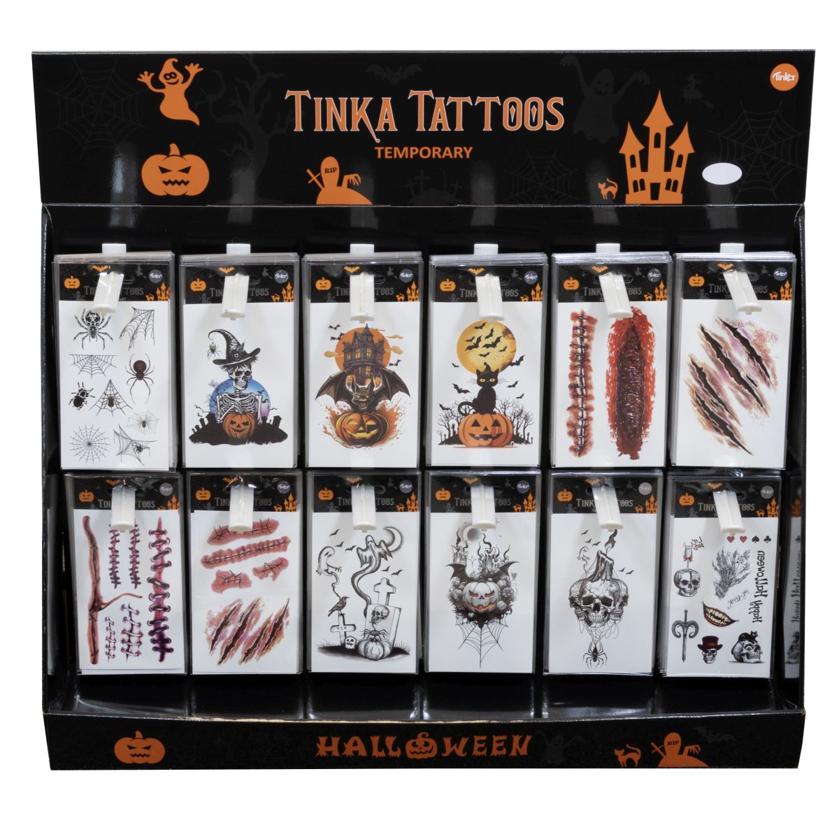 PAKKE TINKA TATTOO HALLOWEEN