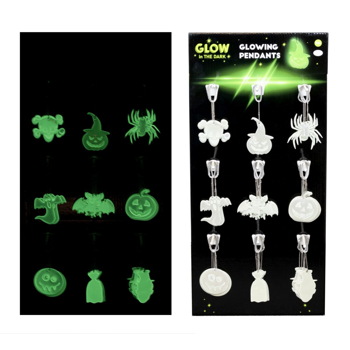 PAKKE GLOW IN THE DARK HALLOWEEN