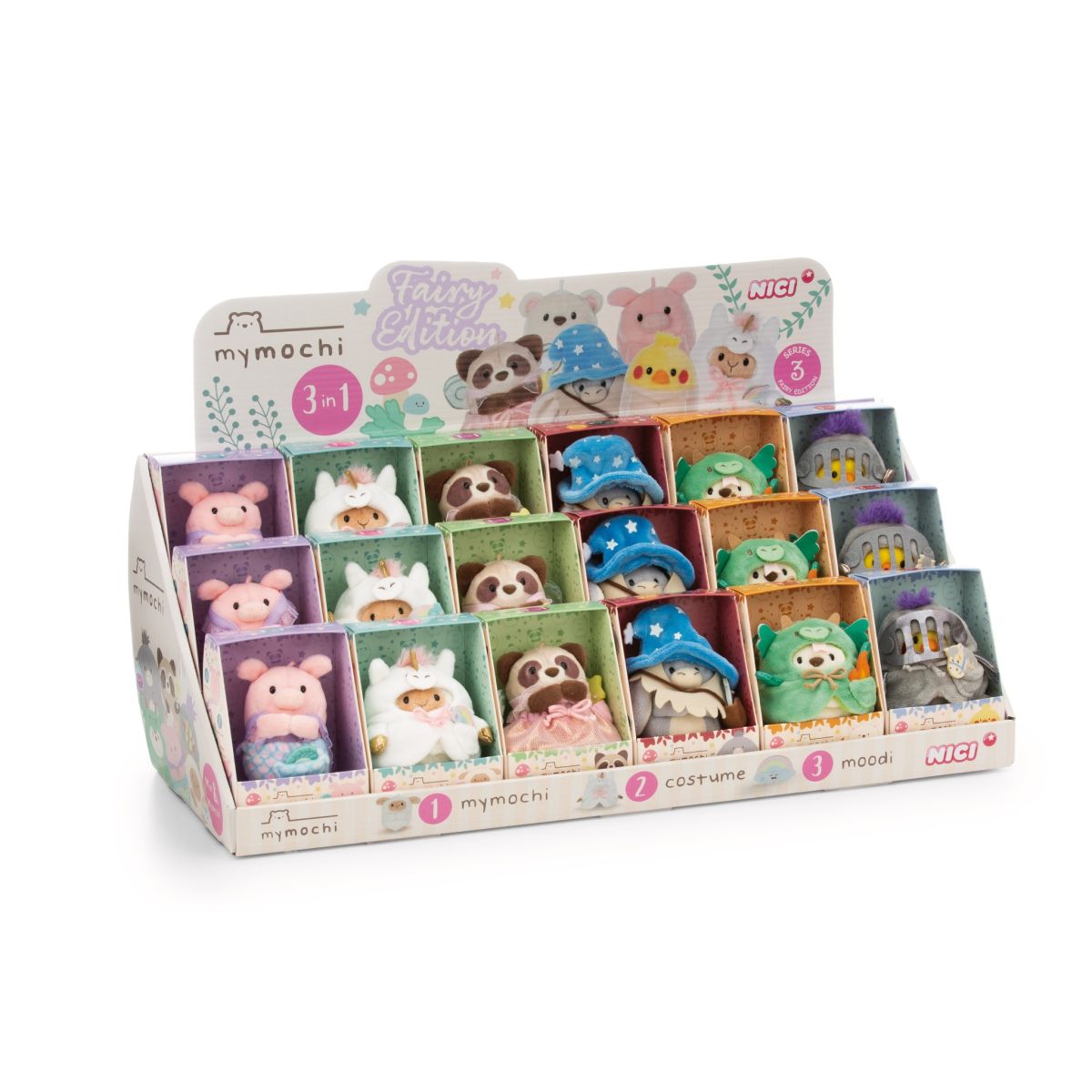 PAKKE MYMOCHI 8CM I DISPLAY FAIRY EDITION NICI