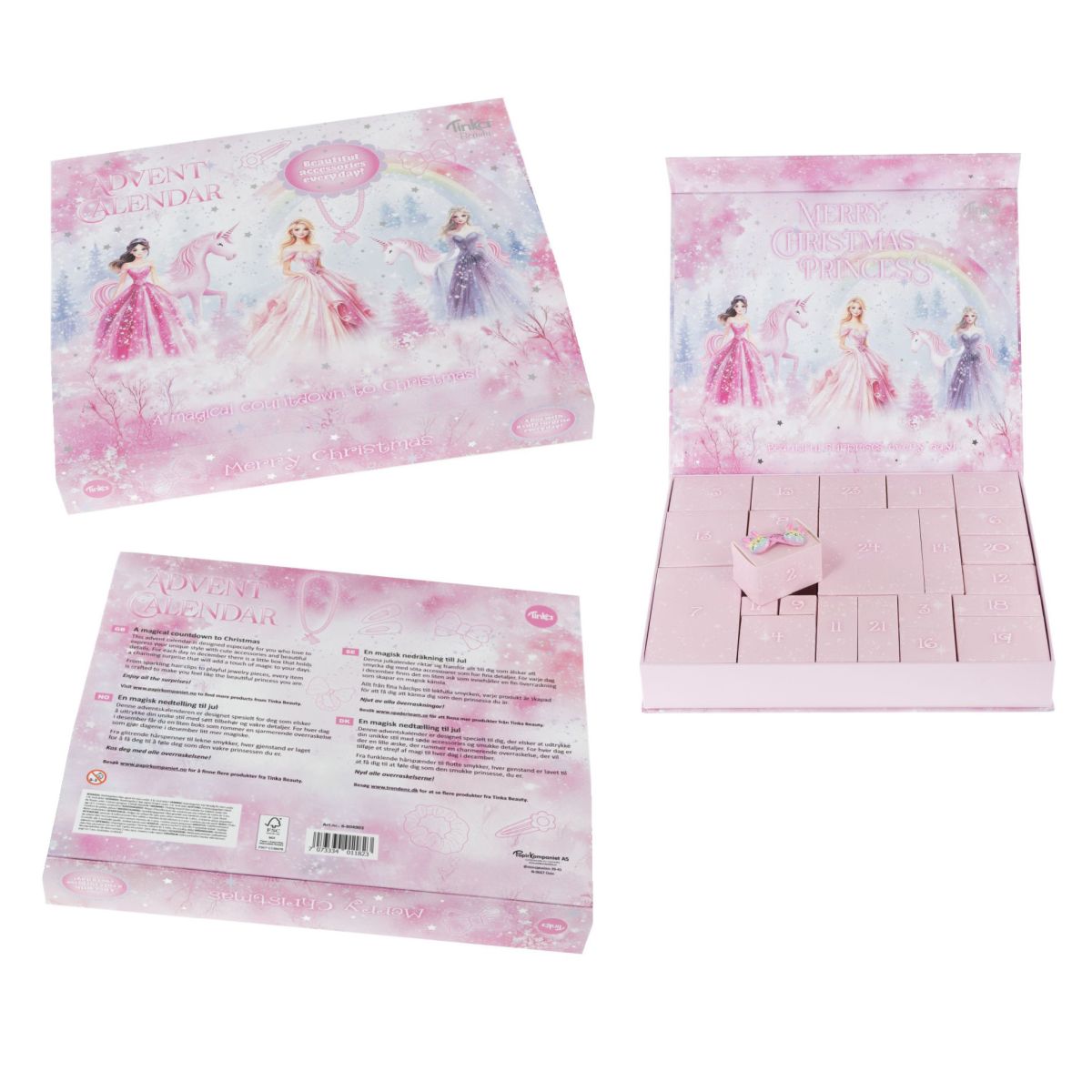 PAKKE TINKA ADVENTSKALENDER - LEVERING 25.10.2025